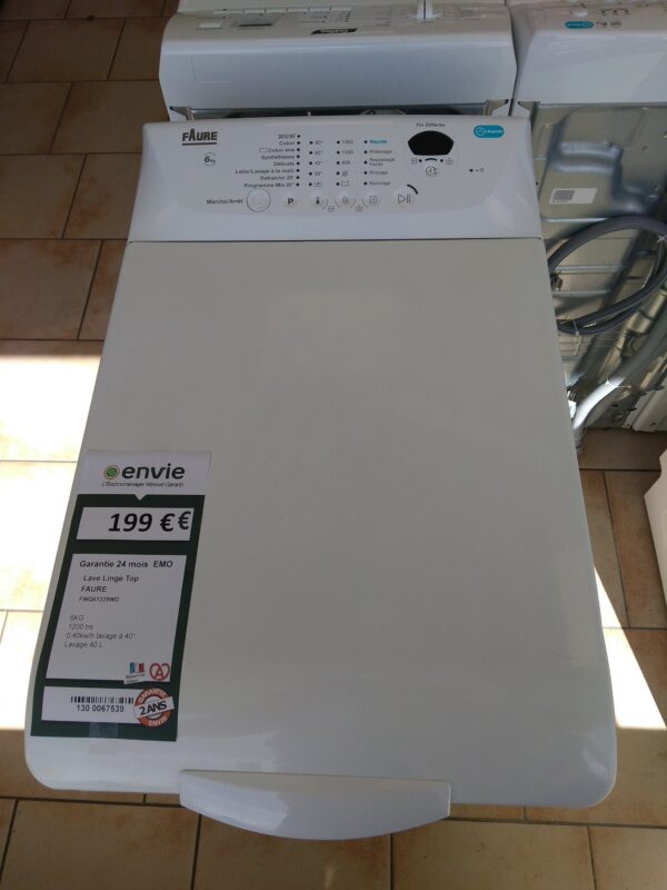 Lave linge top