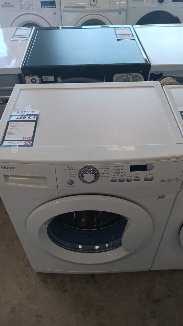 lave linge hublot