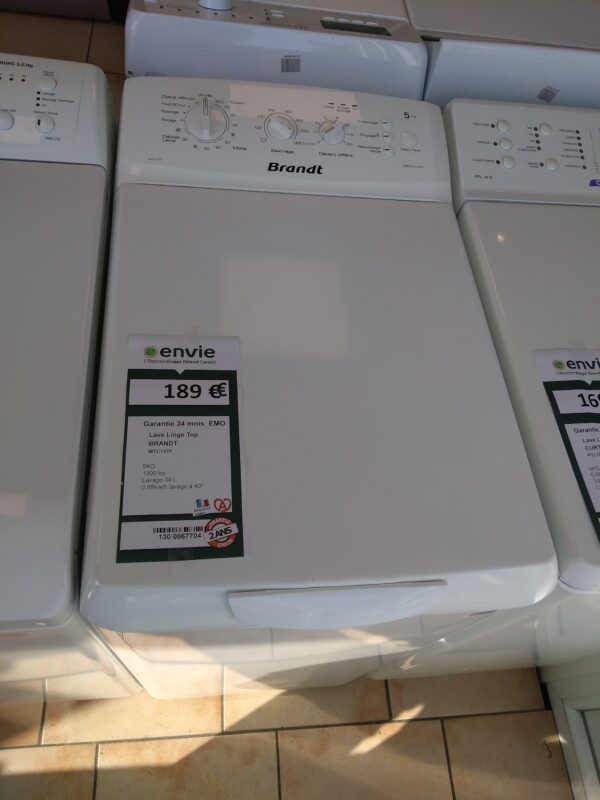 Lave linge top