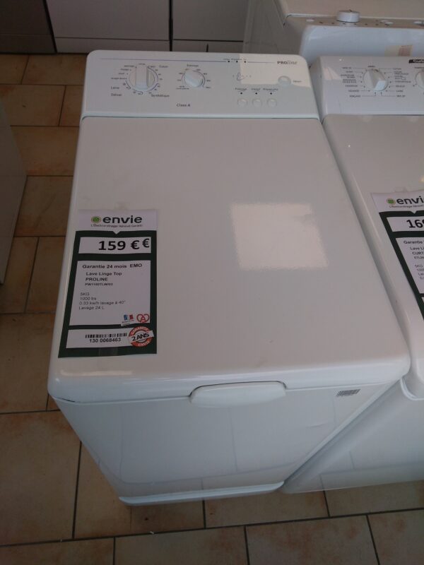 Lave linge top
