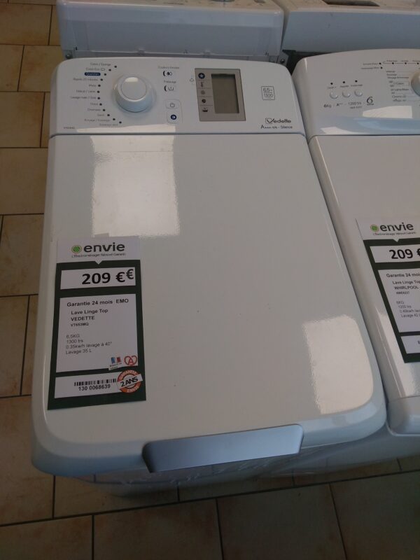 Lave linge top